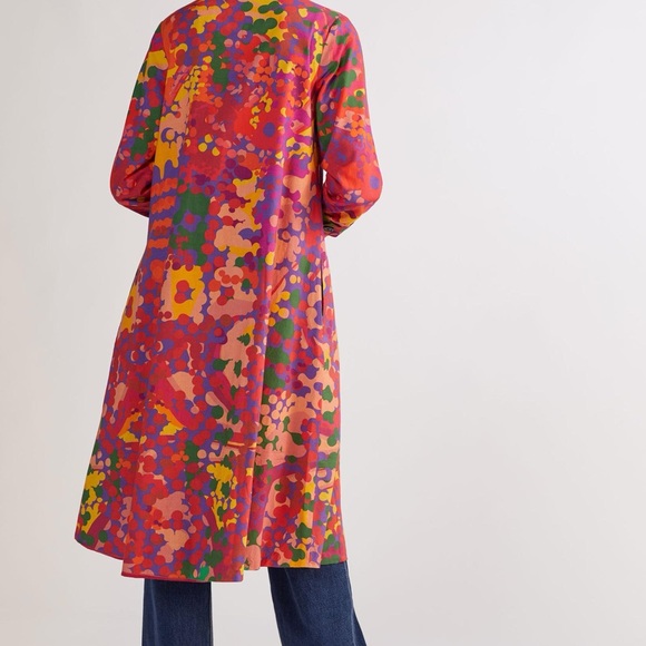 Anthropologie Cotton Long Jacket - Picture 4 of 7